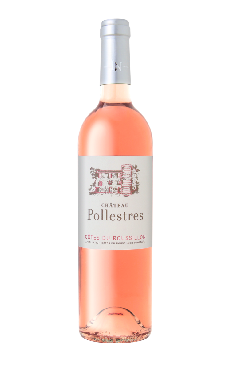 AOP Côtes du Château 2022 Laure Rosé Pollestres - Roussillon de Nyls